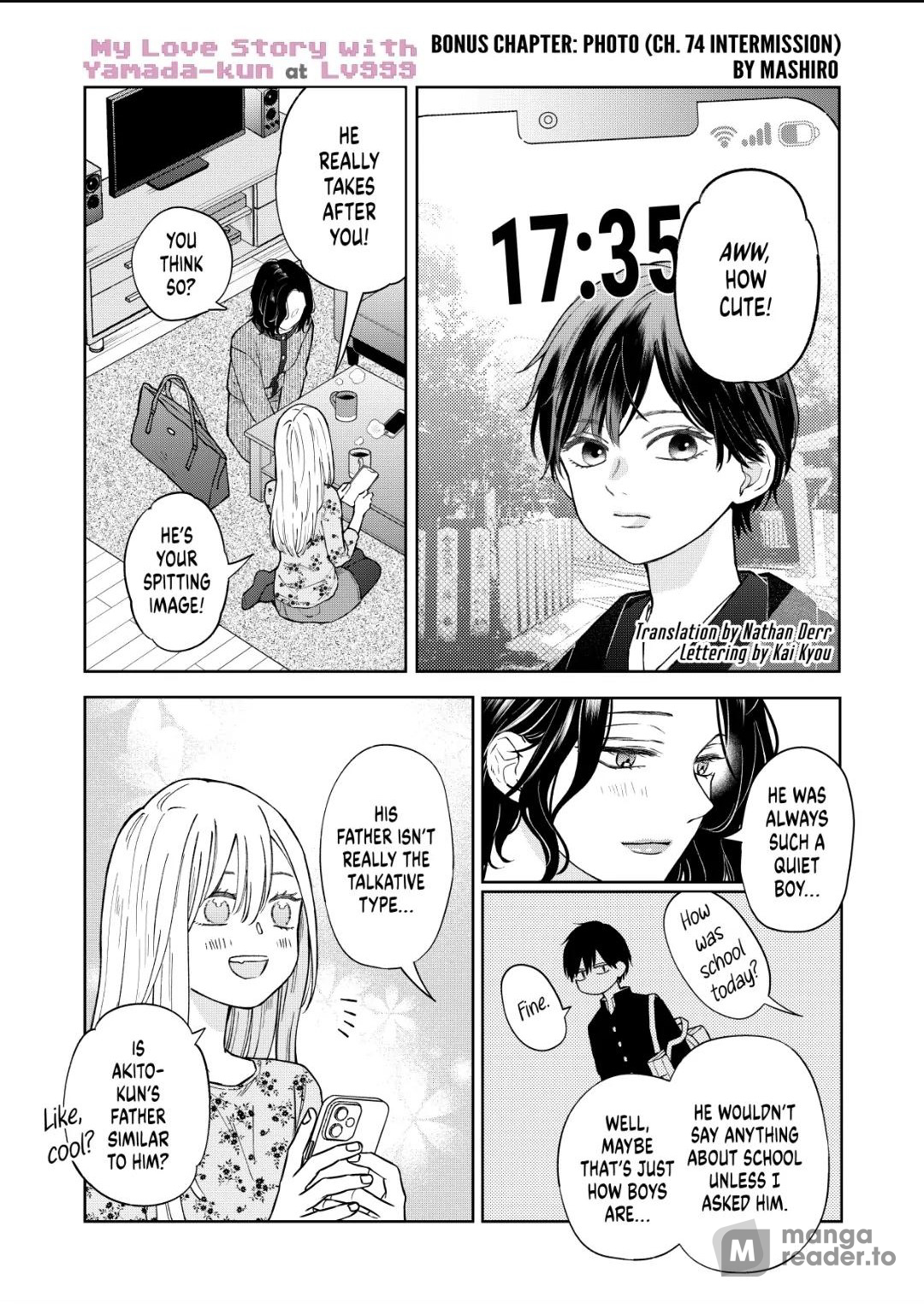 Yamada-kun to Lv999 no Koi wo Suru, Chapter 105.1 image 1